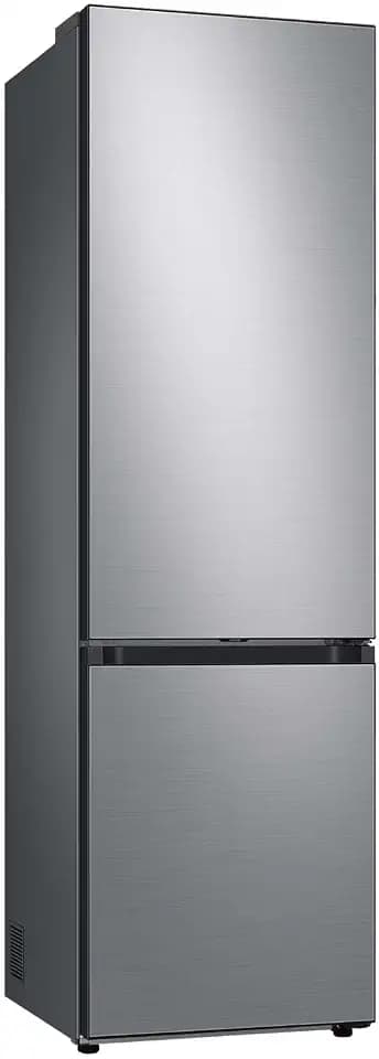 Samsung Bespoke Kühl-Gefrier-Kombination, Kühlschrank mit Gefrierfach, 203 cm, 387 l Gesamtvolumen, 114 l Gefrierteil, AI Energy Mode, Edelstahl, RL38C7B6BS9/EG