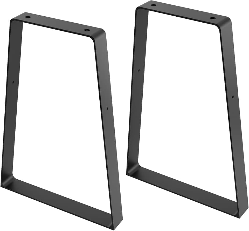 Tischbeine Tischfüße Metall 40cm stabil modern für DIY Couchtisch Bank