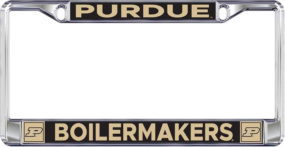 Purdue License Plate Frame - Purdue Car Truck Accessory