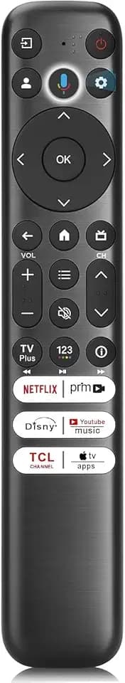 Voice Remote for TCL-Fire-Smart TV, TCL Google TV with Backlit