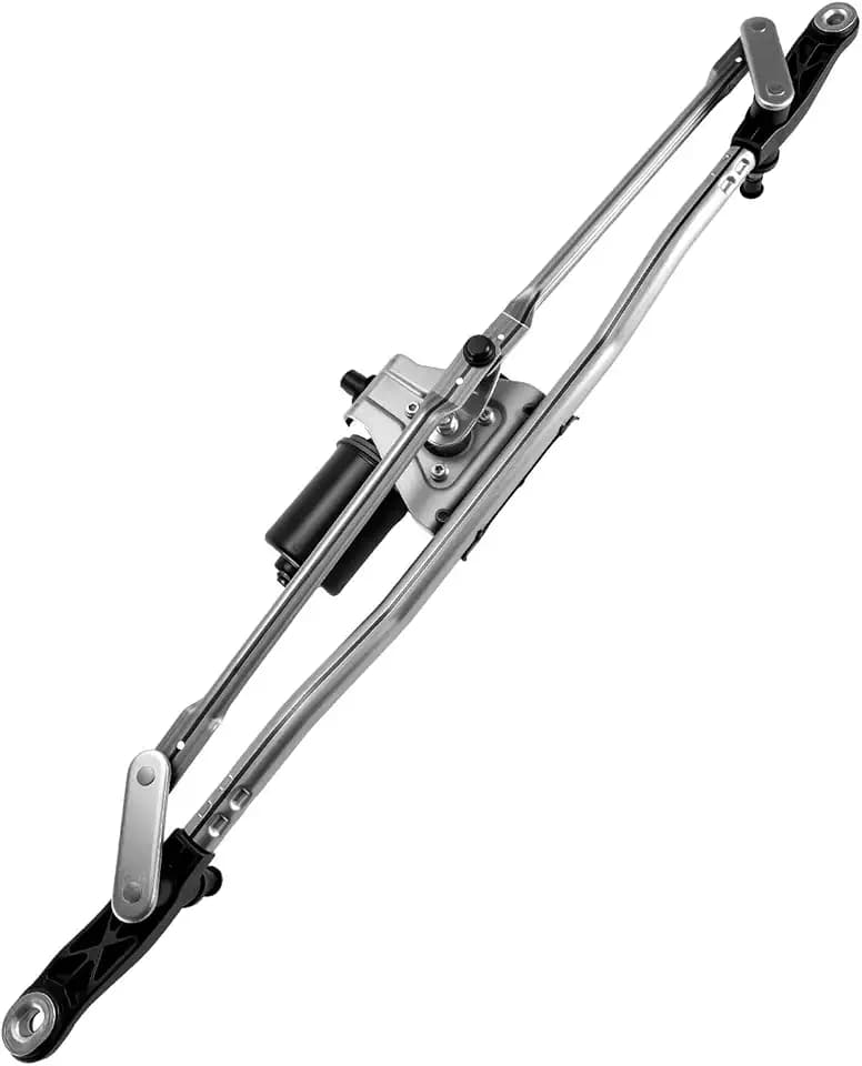 Front Windshield Wiper Motor and Linkage Fit for Jeep Wrangler JK 2007-2018