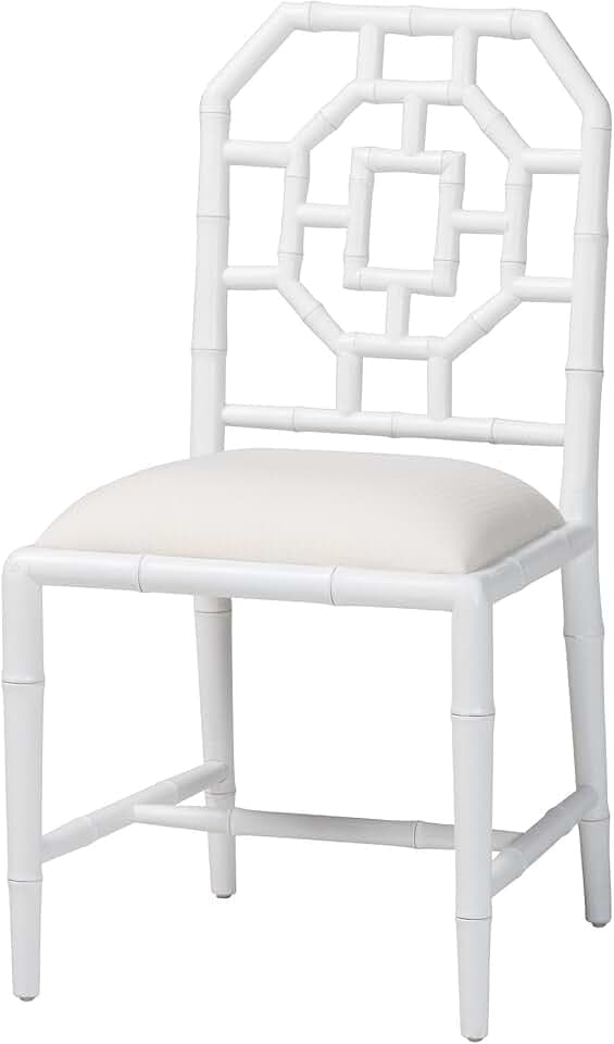 Bali & pari Boone Dining Chair, White