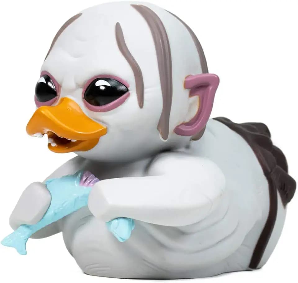 TUBBZ: Lord of the Rings LOTR - Gollum Rubber Duck Collectible Toy 3.5"