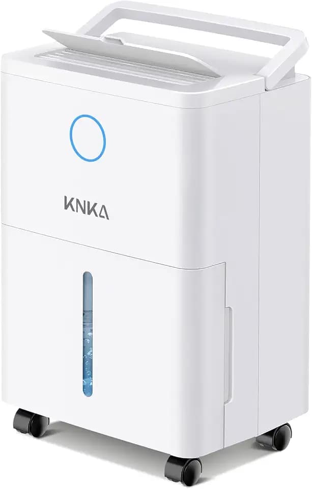 KNKA Luftentfeuchter elektrisch 9 L/Tag, bis 25 m², mit Ablaufschlauch