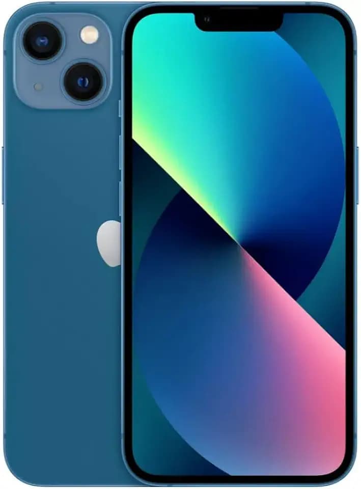 Apple iPhone 13, 128GB, Blue - Unlocked (Renewed)
