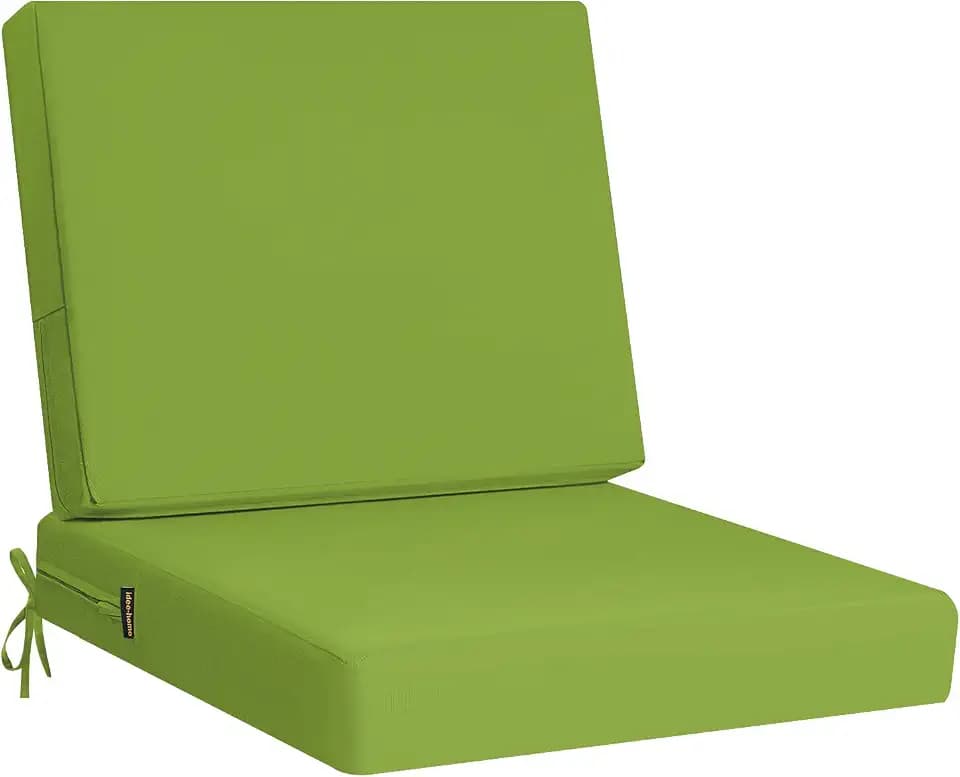 idee-home Outdoor Chair Cushions for Patio Furniture, Outdoor Seat Cushion
