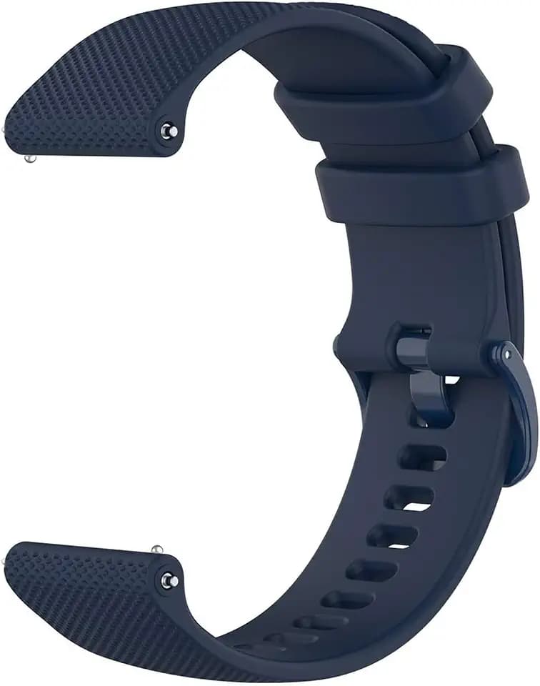 18MM 20MM 22MM Garmin Silicone Band Quick Release Replacement Elastic Strap for Women Men