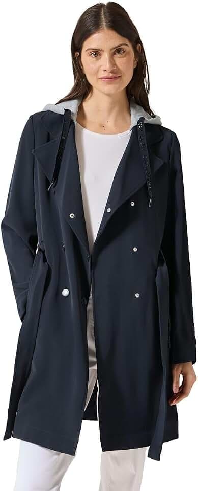 Cecil Trenchcoat mit Kapuze