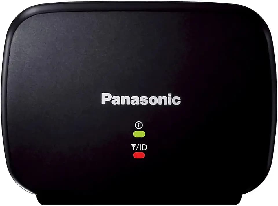 Panasonic KX-TGA407B Range Extender for DECT 6.0 Plus Cordless Phone Systems Black