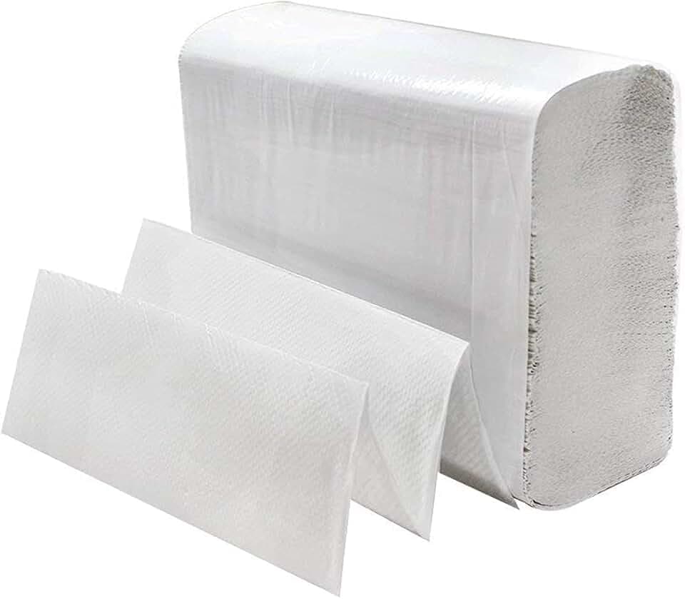 Perfect Stix Papierhandtücher, mehrfach gefaltet, Weiß, 2er-Pack Insgesamt 500 Handtücher