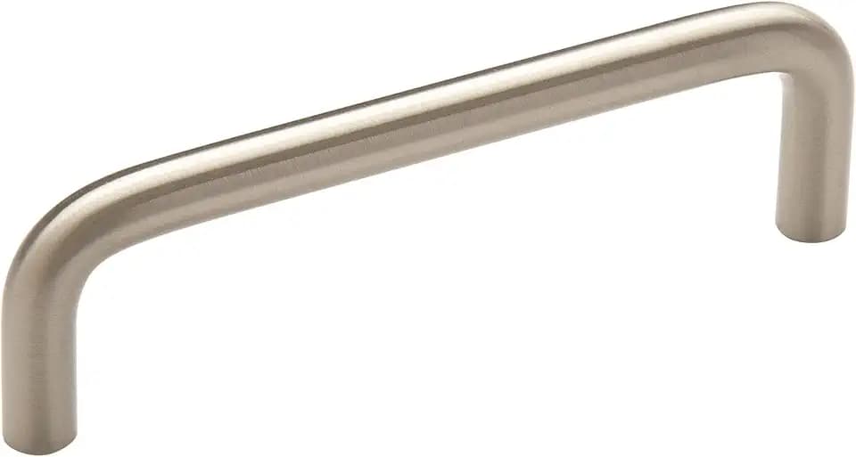 Amerock 25 Pack 3-1/2" Wire Pulls Satin Nickel Drawer Pull