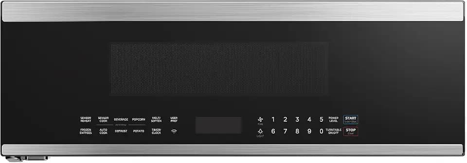 Midea Over the Range Microwave Oven, 1.2 Cu.Ft, 1000W, Stainless Steel