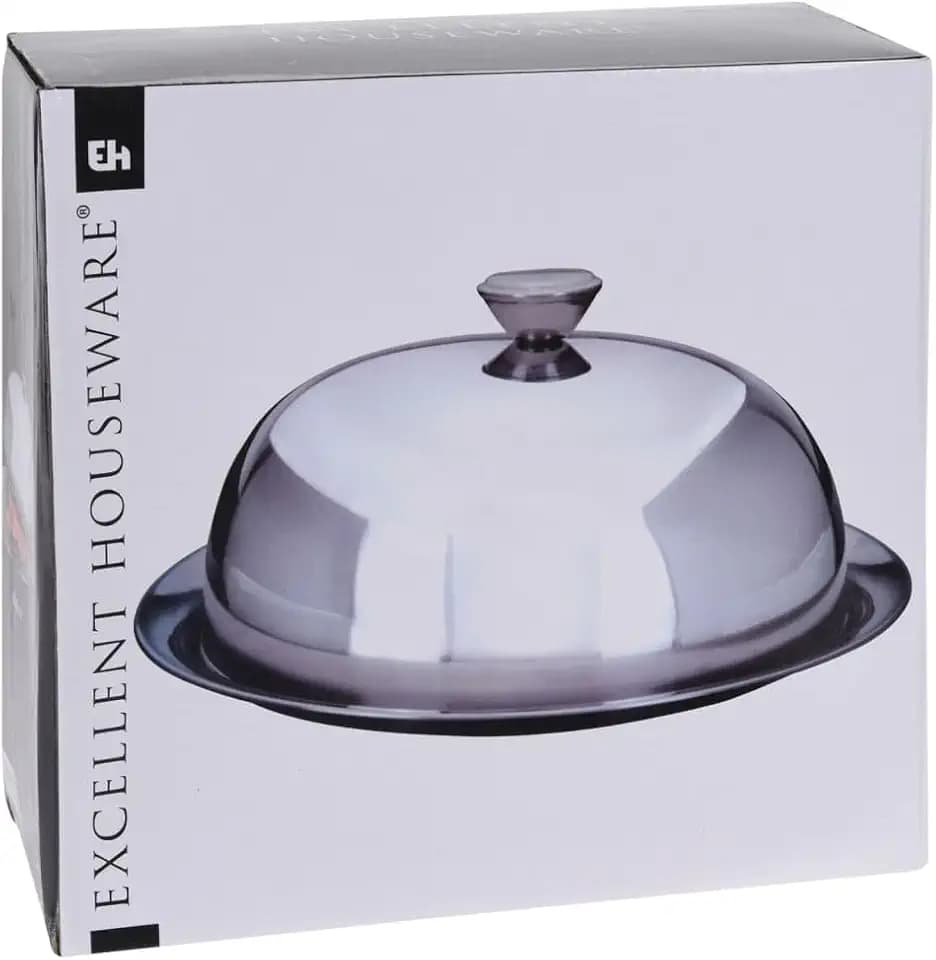 BBTradesales Servierplatte mit Glocke