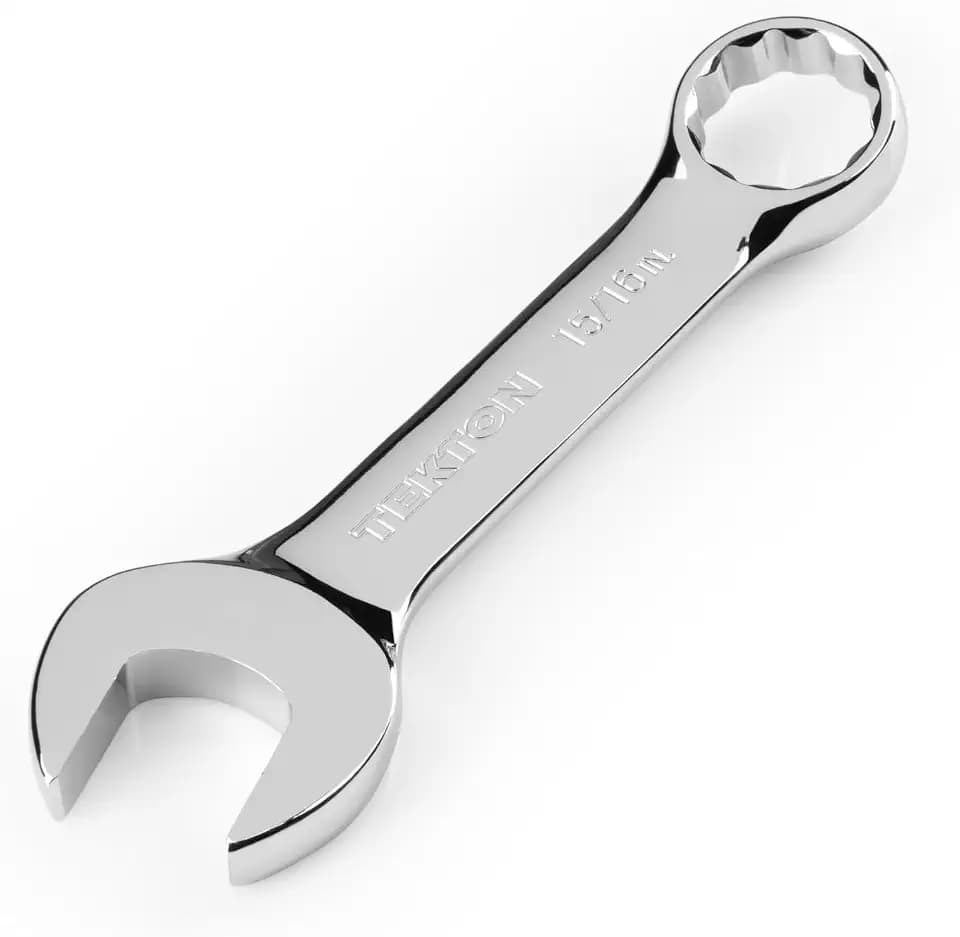 TEKTON 15/16 Inch Stubby Combination Wrench | 18055