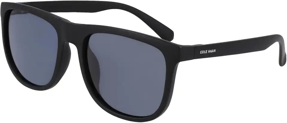 Cole Haan mens Mens Polarized Sunglass Rectangular Sunglasses