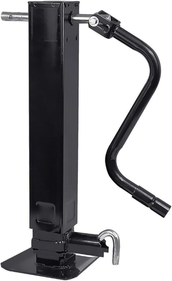 Square Tube Trailer Jack 12000 lbs with Drop Leg
