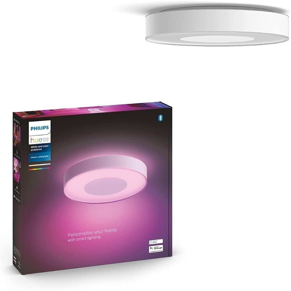 Philips Hue Infuse Deckenleuchte, Raumbeleuchtung, L, Weiß