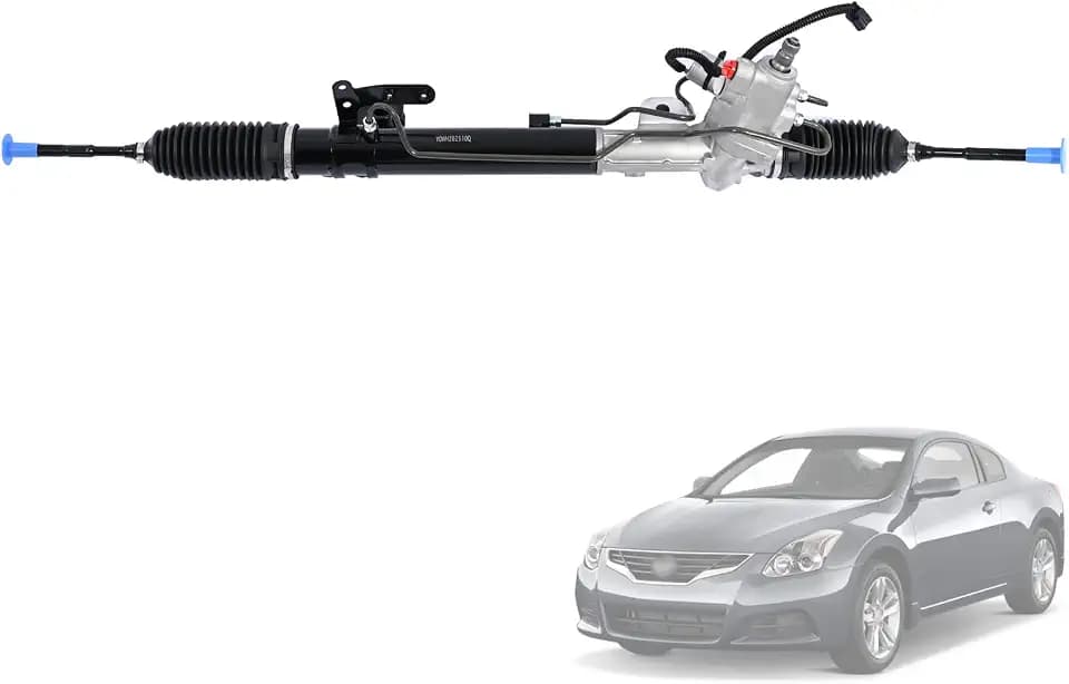 Hydraulic Power Steering Rack & Pinion w/Solenoid Assembly Replace 49001JA000 49001JA00B Fit for Nissan Altima 2007-2013 [Excluding Hybrid] Automotive Replacement Gear & Linkage Complete Unit
