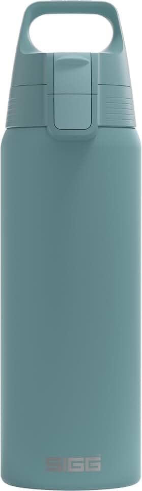 Sigg - Edelstahl Trinkflasche - Shield ONE - Einwandig & Federleicht - Für kohlensäurehaltige Getränke geeignet - Auslaufsicher - BPA-frei - Outdoor & Fitness - 750 ml / 1 L / 1,5 L