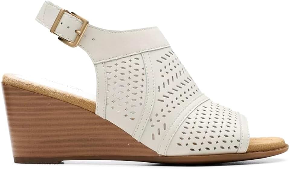 Clarks Women's Emmalae Hope Wedge Sandal