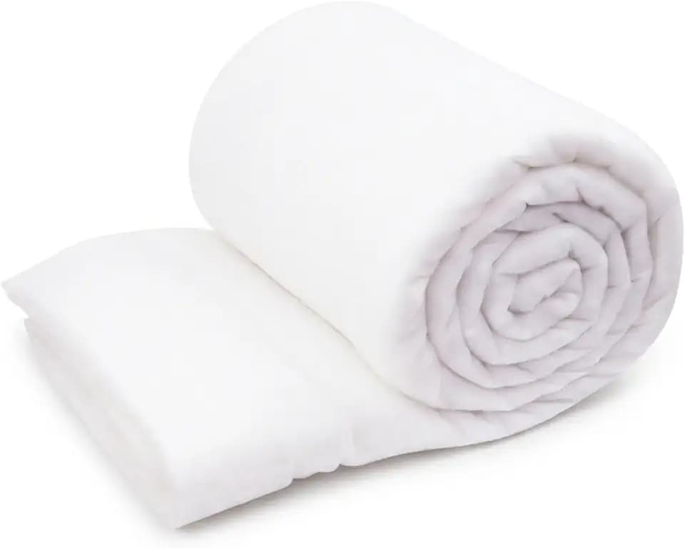 Upholstery Batting - 1/2 inch Thick Polyester Batting for Cushions, High Loft Cushion Wrap & Furniture Padding - 36" x 3 Yds - Super Soft Polyfill Batting for DIY, Sofa & Chair Repair
