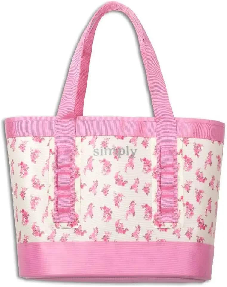 Simply Southern Water Resistant Tough Tote Bag, Perfect for Beach, Pool, Outdoor, Everyday Use