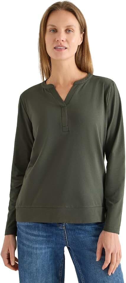 Cecil Damen Damen Shirt im Tunika-Look Shirt im Tunika-Look (1er Pack)