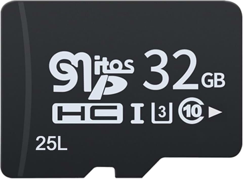 32GB SD Card - High-Speed Data Transferring Storage,U3 Speed, Class 10, Compatible with Cameras, HD Camcorders