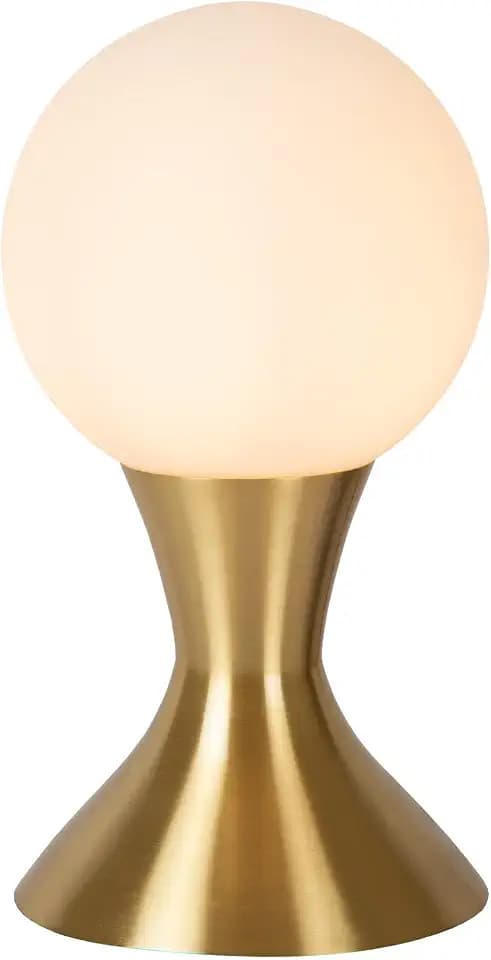 Lucide MOYA - Tischlampe - Ø 12 cm - 1xG9 - Mattes Gold/Messing