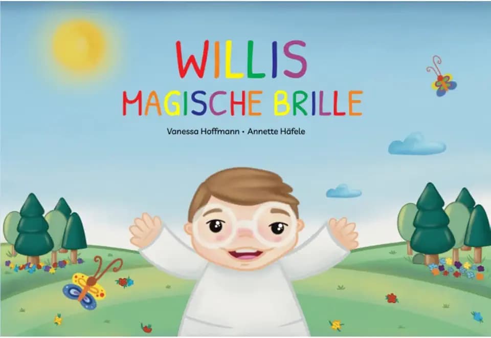 SCHMETTERLINE® Willis Magische Brille | Vorlesebuch für Kinder ab 3 | Bücher zu emotionaler Intelligenz und Mindset für Jungen und Mädchen