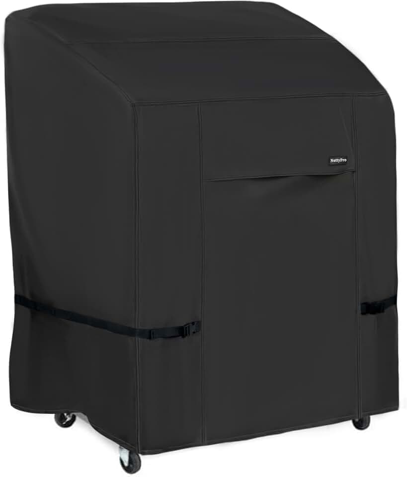 NettyPro Grill Cover for Outdoor Grill 32 Inch Waterproof Heavy Duty, Black
