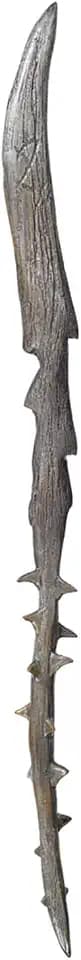 The Noble Collection - Death Eater Thorn Character Wand - 14in (34.5cm) Wizarding World Wand with Name Tag - Harry Potter Film Set Movie Props Wands