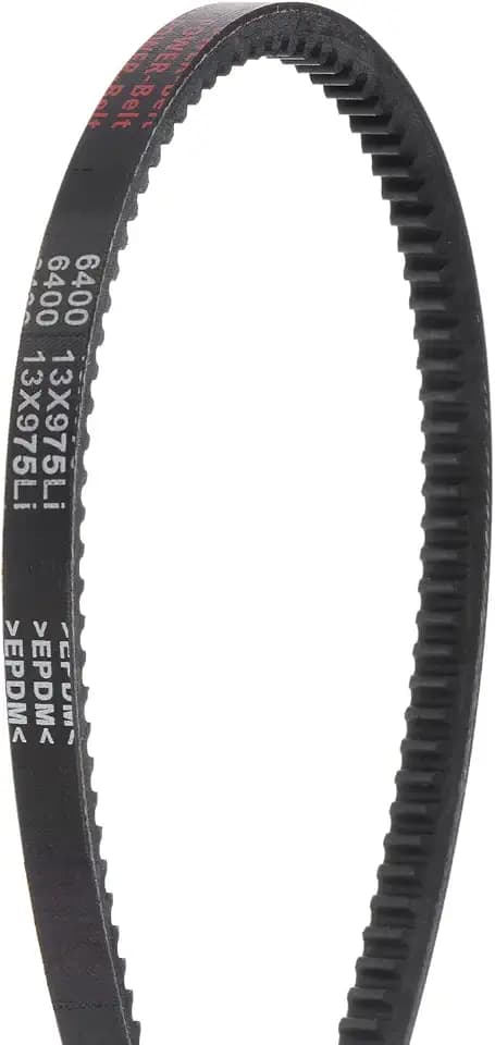 sourcing map 2Stk AX38(13x975Li) Gezahnte Keilriemen AX-Abschnitt Antrieb Rohkante Gürtel 975mm Innen Umfang EPDM für Kraftübertragung