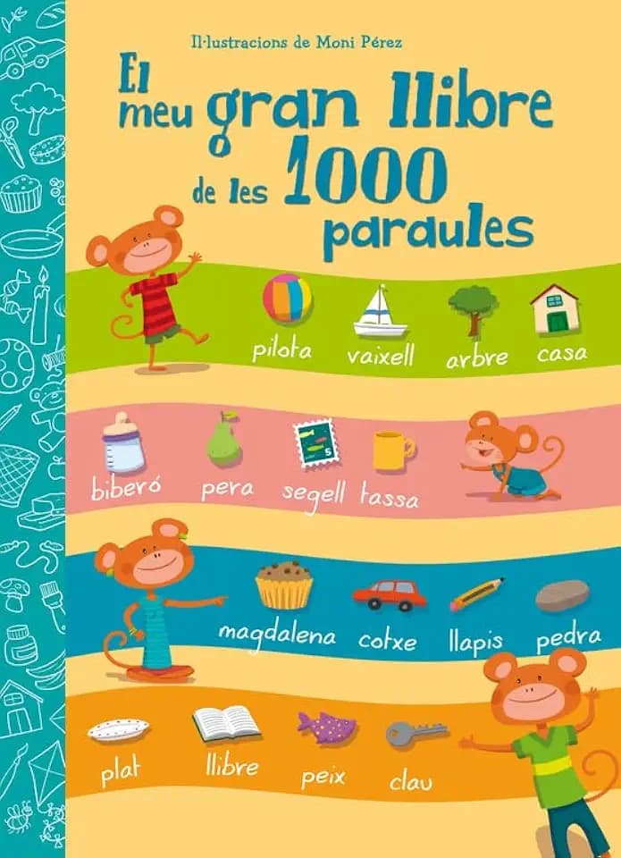 El meu gran llibre de les 1000 paraules (Petits curiosos)