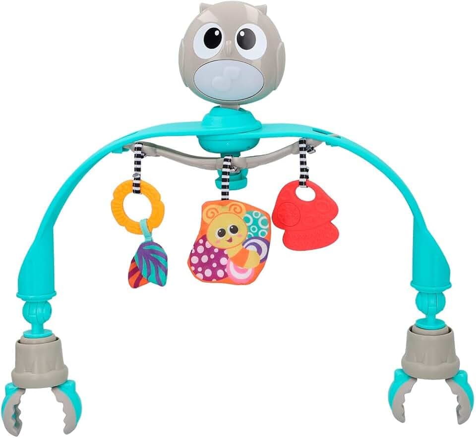winfun 46322 Karussell für Kinderbett und Kinderwagen, türkis