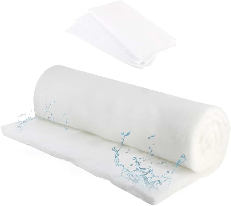 G4 Filtermatte 1m x 2m x 2cm Luftfilter Rolle Filtermatte Zuschneidbar Filtermatten für Lüftungsanlagen Klimaanlagenfilter Rolle mit Staubschutzfolie für Klimaanlagen Repair