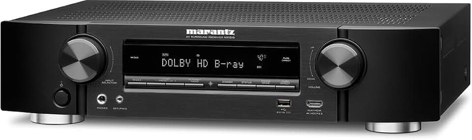 Marantz NR1510 5.2-Kanal AV-Receiver, HiFi Verstärker - Schwarz