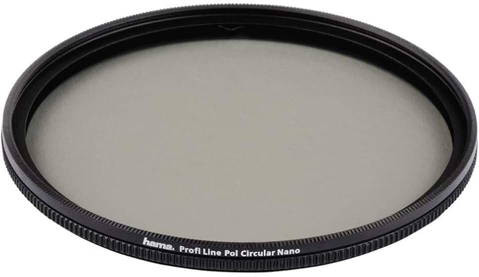 Hama Polfilter 58 mm Wide (Zirkular Polarisationsfilter, Objektivfilter, Schutzfilter mit NMC16 Beschichtung, Foto Filter, Ultra dünn, Kamera Filter mit Nano Beschichtung, inklusive Filterbox)
