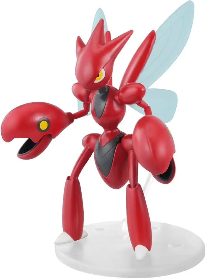 BANDAI Hobby - Pokémon - #55 Scizor Pokémon Model Kit