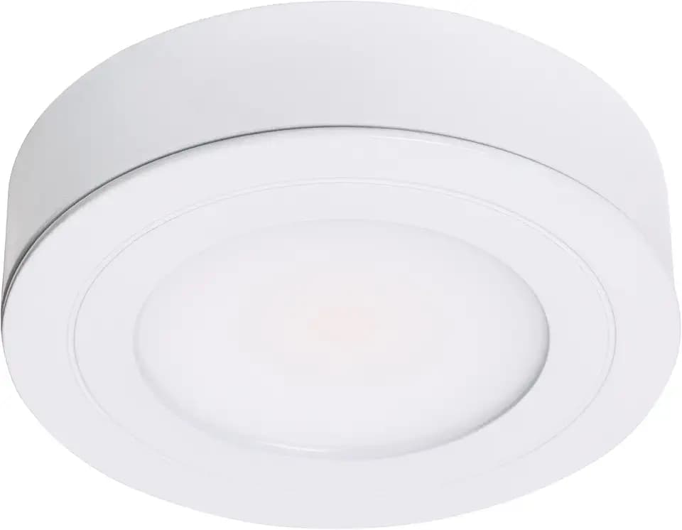 Armacost Lighting PureVue LED Puck Light, White, 3000K, 233412