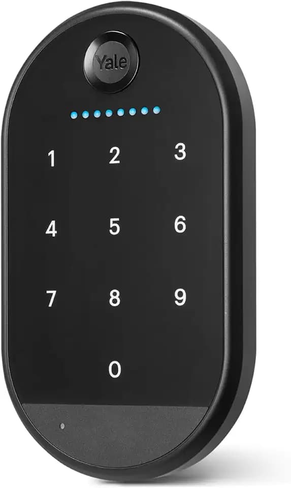 Yale Keypad Bluetooth Keyless Entry Smart Door Lock, Matte Black