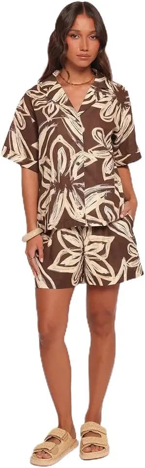 Petal & Pup Women's Pacifica Button Up Shirt