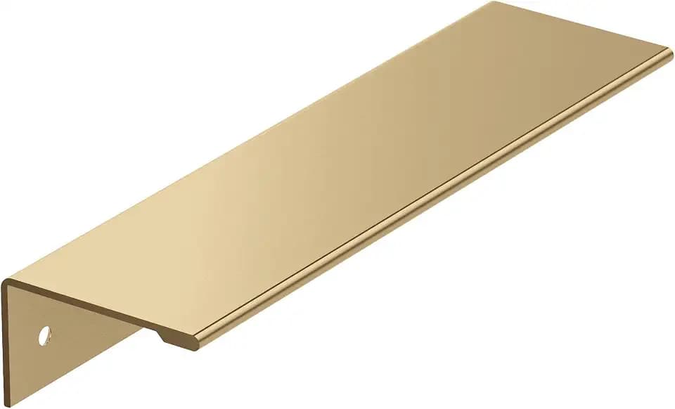 Amerock 10 Pack 5-1/16" Edge Pulls Champagne Bronze Drawer Pull