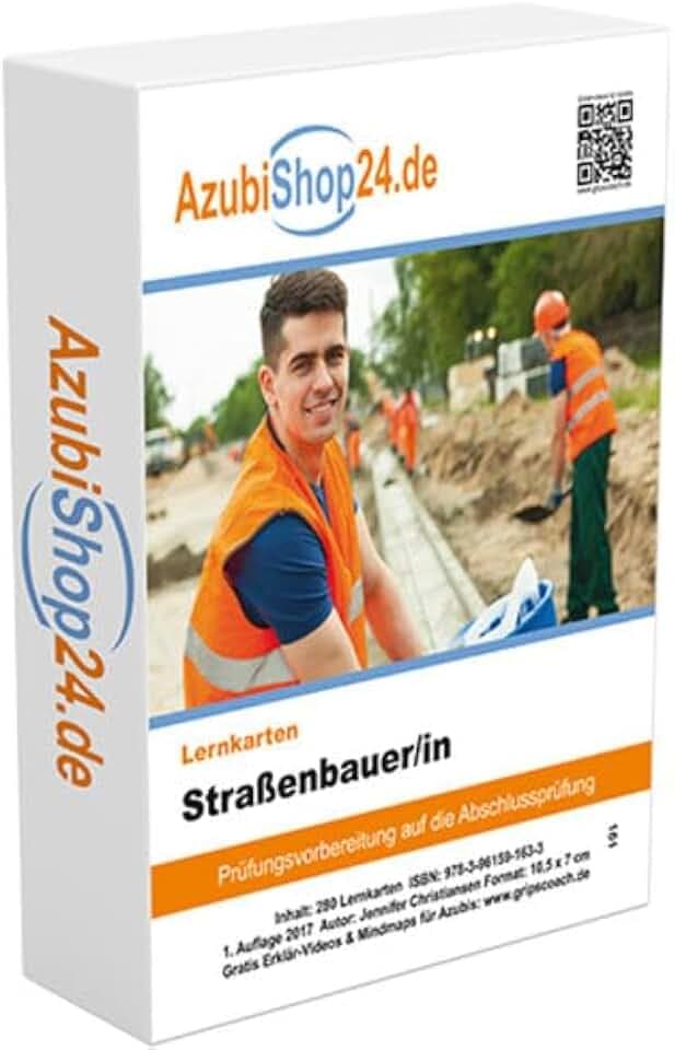 Prüfung Straßenbauer Prüfungsvorbereitung Lernkarten: Prüfungsvorbereitung auf die Abschlussprüfung