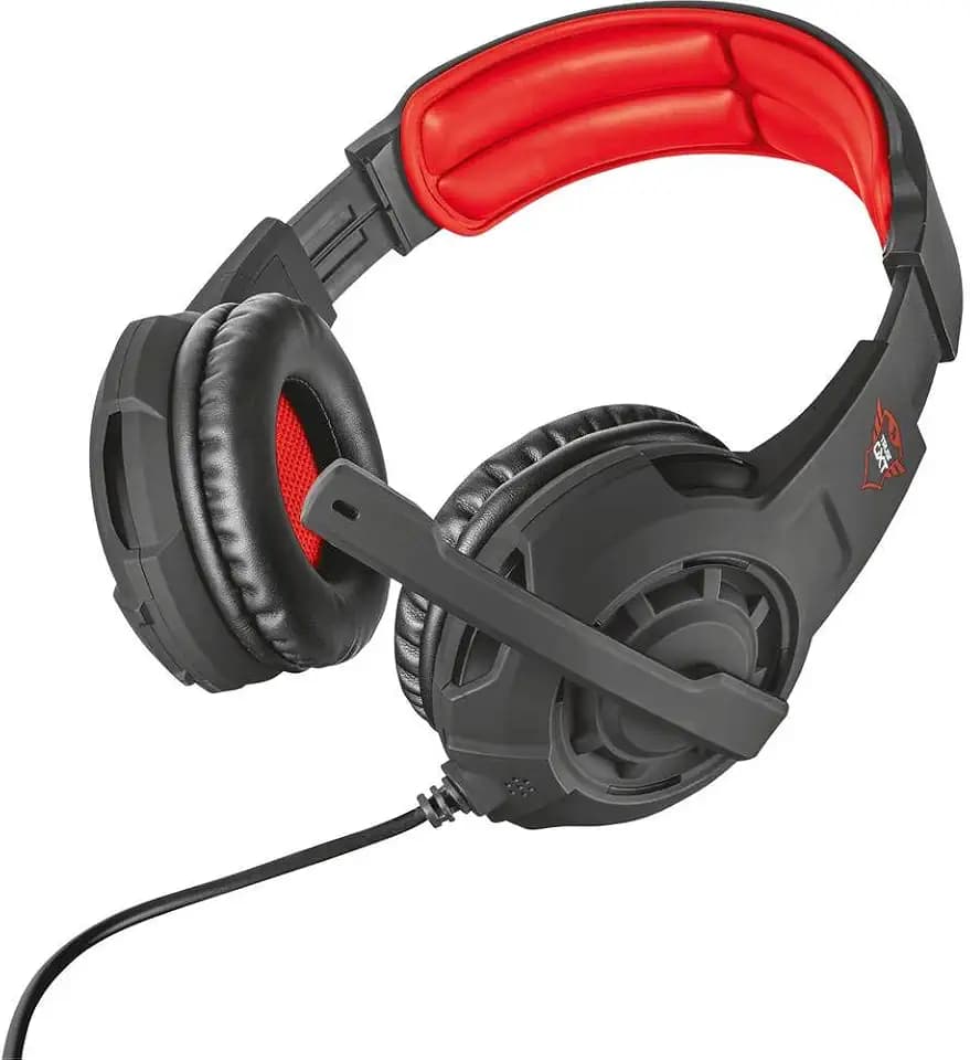 Trust Gaming Headset GXT 310 mit Mikrofon für PS4, PS5, PC, Nintendo Switch, Xbox Series X, Xbox One - Radius Kabelgebundene Gaming-Kopfhörer mit Verstellbares Mikrofon und Kopfbügel - Schwarz