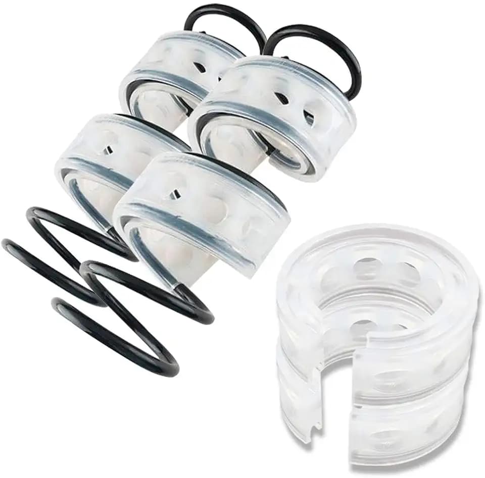 2Pcs Coil Spring Shock Absorber Buffer, Car Spring Protector, （A+）