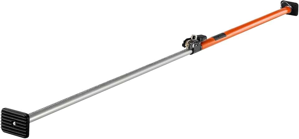 VEVOR Cargo Bar, Cargo Bar Adjustable from 40" to 73", Heavy-Duty Steel Cargos Stabilizer with Non-Slip Foot Pads, Telescoping Load Lock Bars Stop Sliding for SUVs, Sedans