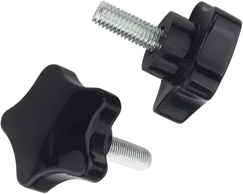 Eisenwaren Zubehör Stern Griff Schrauben - M4 M5 M6 M8 M10 Kunststoff Stern Knopf Klemmgriff Griff Daumen Schraube Außengewinde 5-10Pcs