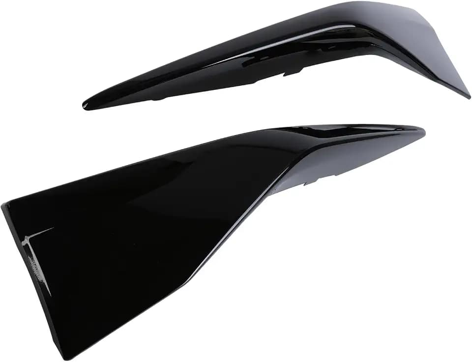 2PCS Left&RIght Front Bumper Cover Molding Trims for Toyota Camry 2025 Front Bumper Bottom Bezel Trim Cover Black 52713AQ040 52712AQ040 TO1046135 TO1047135