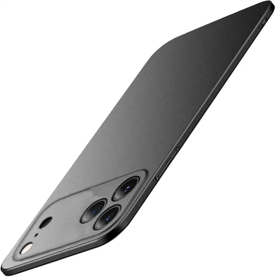Casechics Compatible with iPhone Air Case,Ultra Thin Impact,Black